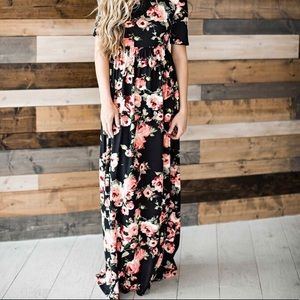 Jessakae Brooke Rose Maxi dress like new
